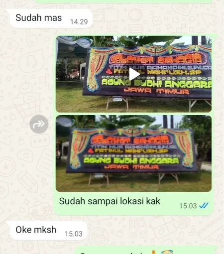 Pengiriman Papan Bunga Bojongloa Kidul