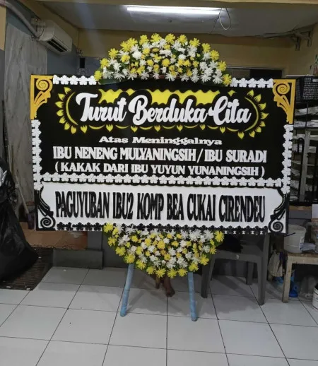 Papan Bunga Duka Bojongloa Kidul