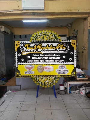 Papan Bunga di Bojongloa Kidul